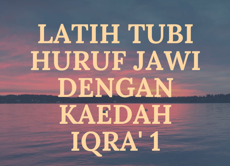 Kaedah Pintas Jawi dari https://Ezzu.my